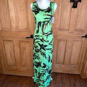 LLR Abstract Floral Printed Green Dani